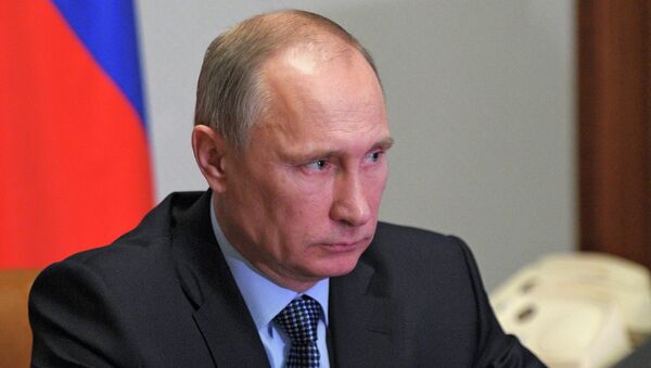 Президент России Владимир Путин. Архивное фото Президент России Владимир Путин. Архивное фото