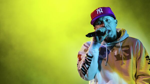 Концерт группы Limp Bizkit. Архивное фото Концерт группы Limp Bizkit. Архивное фото