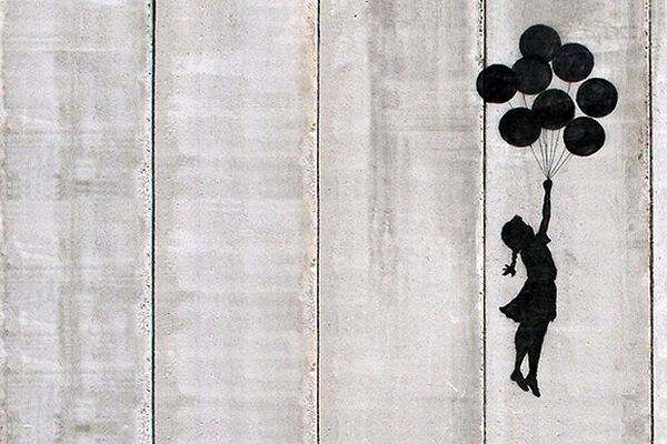 Бэнкси Девочка с воздушными шарами (Banksy Flying Baloons Girl) Бэнкси Девочка с воздушными шарами (Banksy Flying Baloons Girl)