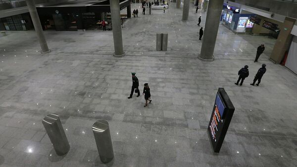Новый пассажирский терминал в Пулково. Архивное фото Новый пассажирский терминал в Пулково. Архивное фото