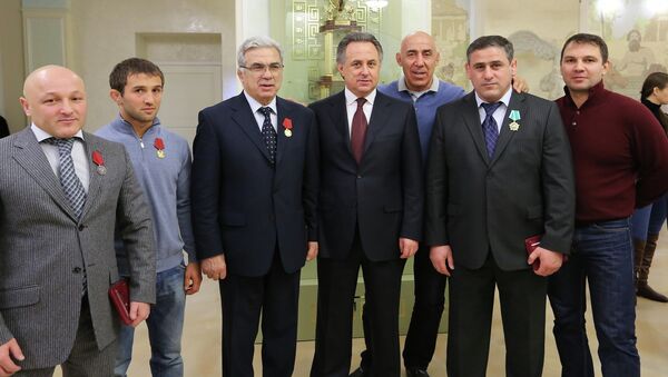 Виталий Мутко. Вручение наград. Виталий Мутко. Вручение наград.