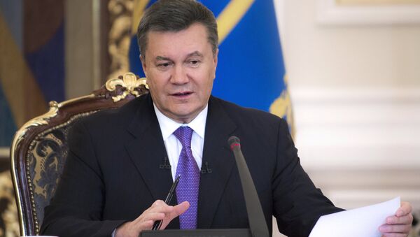 Президент Украины Виктор Янукович. Архивное фото Президент Украины Виктор Янукович. Архивное фото