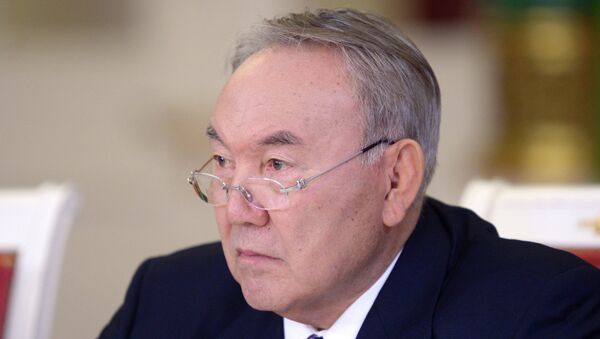 Президент Казахстана Нурсултан Назарбаев. Архивное фото Президент Казахстана Нурсултан Назарбаев. Архивное фото