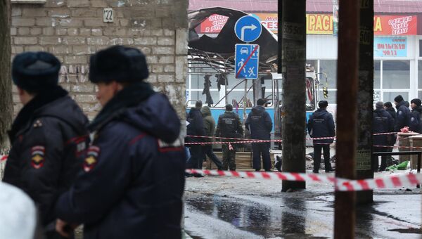Взрыв в троллейбусе в Волгограде. Архивное фото Взрыв в троллейбусе в Волгограде. Архивное фото