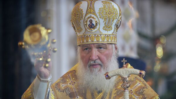 Патриарх Московский и всея Руси Кирилл, архивное фото Патриарх Московский и всея Руси Кирилл, архивное фото