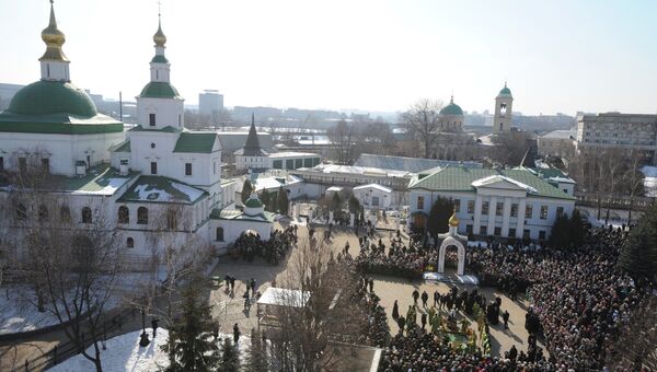 Свято-Данилов монастырь. Архивное фото Свято-Данилов монастырь. Архивное фото