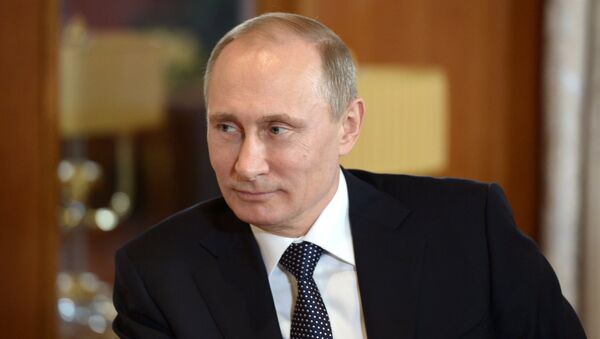 Президент России Владимир Путин, архивное фото Президент России Владимир Путин, архивное фото