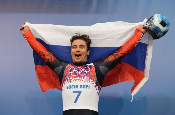 Олимпиада 2014. Санный спорт. Мужчины. Второй день Олимпиада 2014. Санный спорт. Мужчины. Второй день