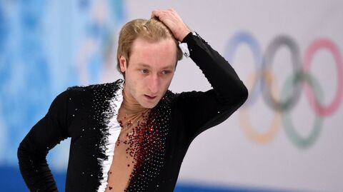 Евгений Плющенко (Россия), снявшийся с соревнований по фигурному катанию Евгений Плющенко (Россия), снявшийся с соревнований по фигурному катанию