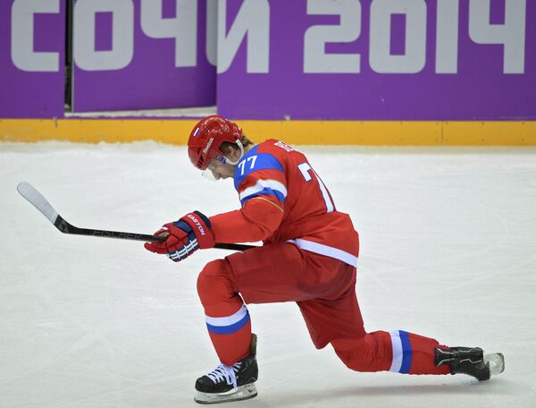 Олимпиада 2014. Хоккей. Мужчины. Россия - Словения Олимпиада 2014. Хоккей. Мужчины. Россия - Словения