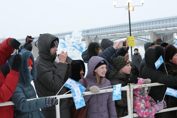 Эстафета Паралимпийского огня в Новосибирске Эстафета Паралимпийского огня в Новосибирске