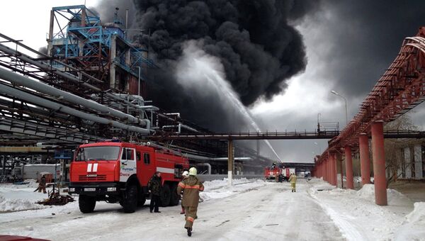 Взрыв машины в омске