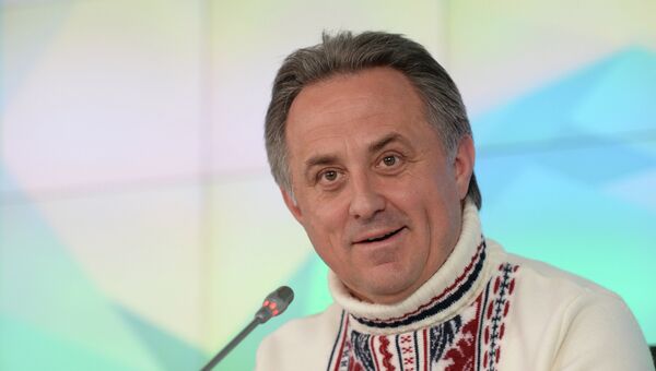 Министра спорта РФ Виталий Мутко. Министра спорта РФ Виталий Мутко.