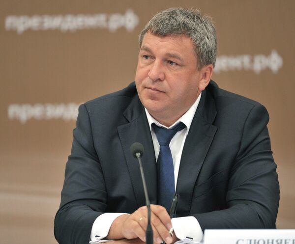 Министр регионального развития РФ Игорь Слюняев Министр регионального развития РФ Игорь Слюняев