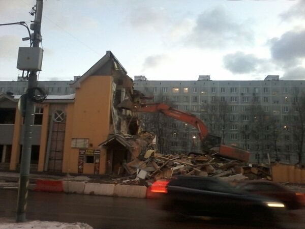 Снос самостроев в Москве Снос самостроев в Москве