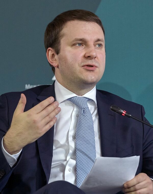 Министр экономического развития России Максим Орешкин Министр экономического развития России Максим Орешкин