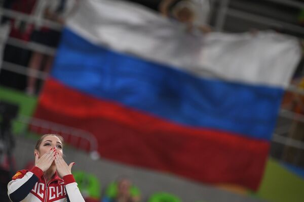 Олимпийская чемпионка Рио-2016 гимнастка Алия Мустафина Олимпийская чемпионка Рио-2016 гимнастка Алия Мустафина