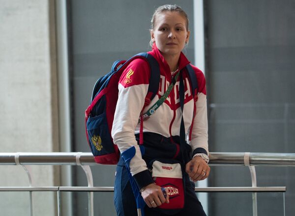 Гандболистка Анна Седойкина Гандболистка Анна Седойкина