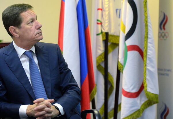 Глава Олимпийского комитета России (ОКР) Александр Жуков Глава Олимпийского комитета России (ОКР) Александр Жуков
