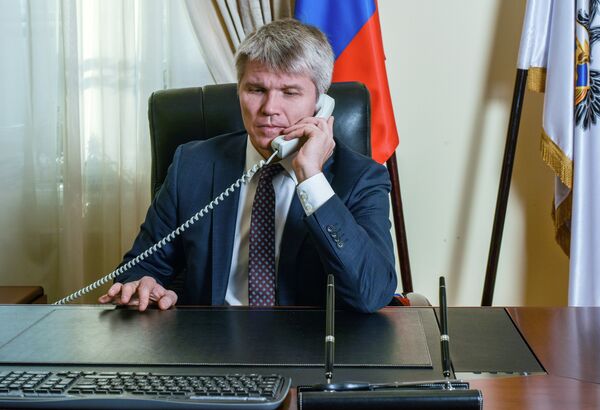 Министр спорта РФ Павел Колобков Министр спорта РФ Павел Колобков
