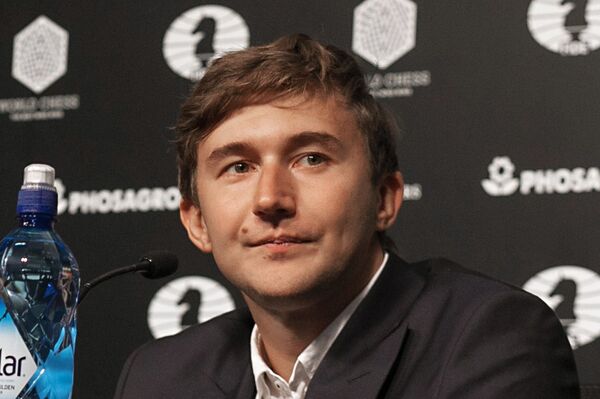 Российский шахматист Сергей Карякин Российский шахматист Сергей Карякин