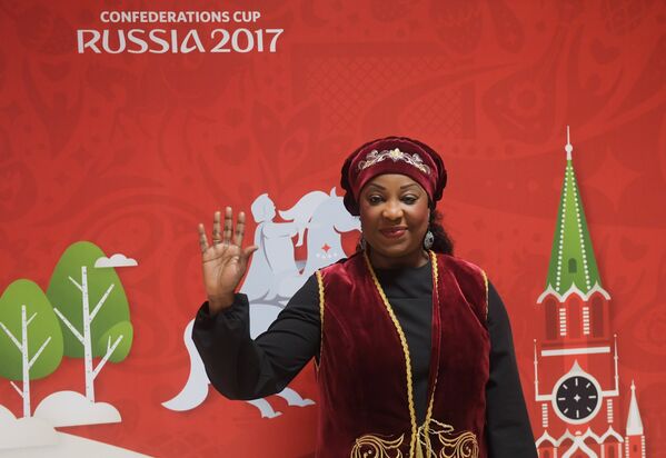 Генеральный секретарь ФИФА Фатма Самура Генеральный секретарь ФИФА Фатма Самура