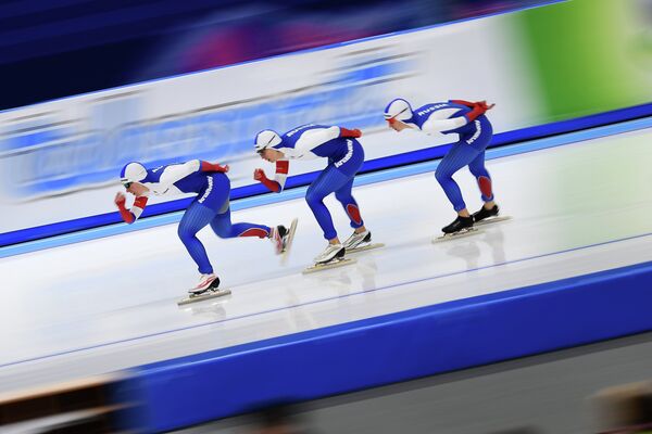 Спортсменки сборной России по конькобежному спорту Спортсменки сборной России по конькобежному спорту