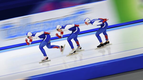 Спортсменки сборной России по конькобежному спорту Спортсменки сборной России по конькобежному спорту
