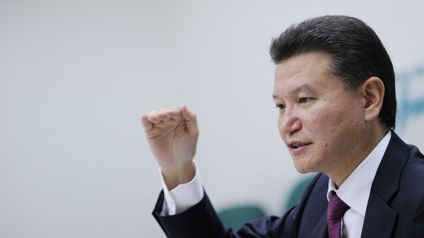 Президент FIDE Кирсан Илюмжинов Президент FIDE Кирсан Илюмжинов