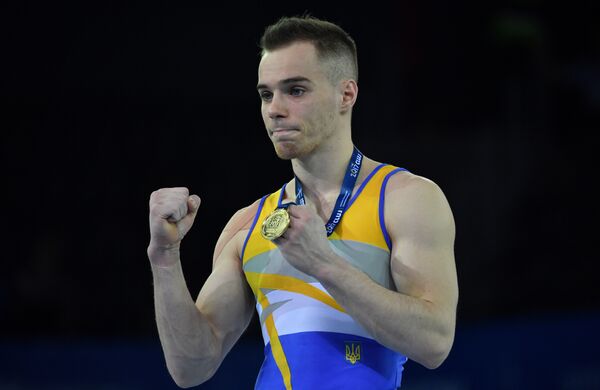 Украинский гимнаст Олег Верняев Украинский гимнаст Олег Верняев