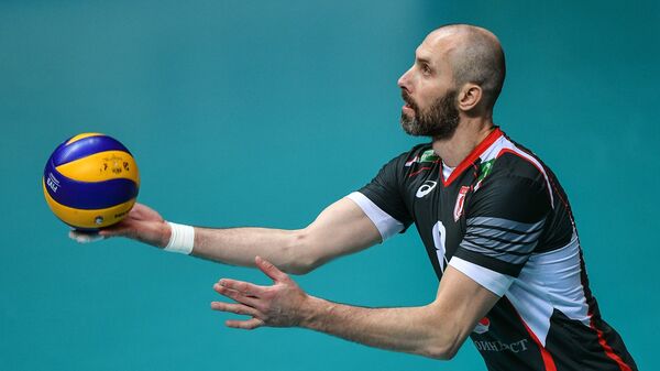Доигровщик ВК Белогорье Сергей Тетюхин Доигровщик ВК Белогорье Сергей Тетюхин