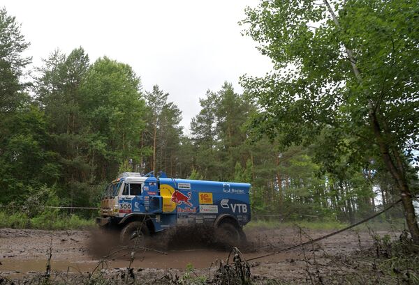 Автомобиль команды КАМАЗ-мастер под управлением Айрата Мардеева Автомобиль команды КАМАЗ-мастер под управлением Айрата Мардеева