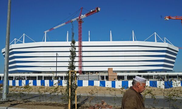 Строительство футбольного стадиона Калининград Строительство футбольного стадиона Калининград