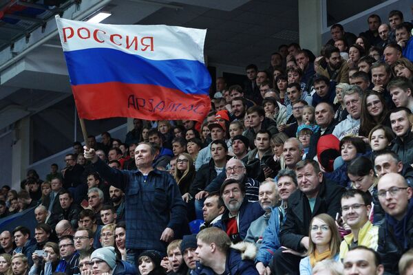 Болельщики сборной России Болельщики сборной России