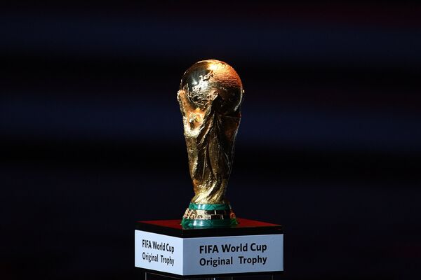 Кубок чемпионата мира по футболу на официальной жеребьевке чемпионата мира-2018 по футбол Кубок чемпионата мира по футболу на официальной жеребьевке чемпионата мира-2018 по футбол