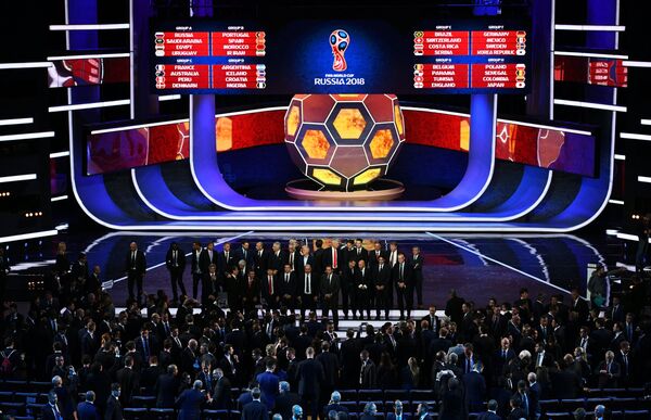 Официальная жеребьевка чемпионата мира-2018 по футболу Официальная жеребьевка чемпионата мира-2018 по футболу