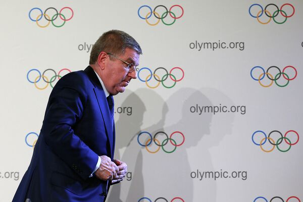 Президент Международного олимпийского комитета Томас Бах Президент Международного олимпийского комитета Томас Бах