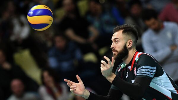 Игрок ВК Белогорье Николай Николов Игрок ВК Белогорье Николай Николов