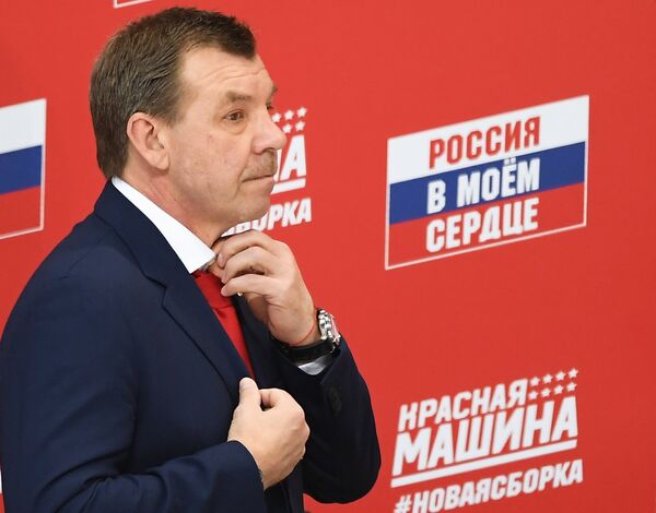 Главный тренер сборной России Олег Знарок Главный тренер сборной России Олег Знарок