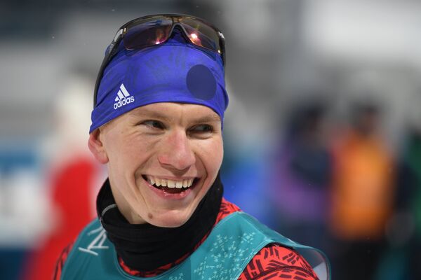 Российский спортсмен Александр Большунов Российский спортсмен Александр Большунов
