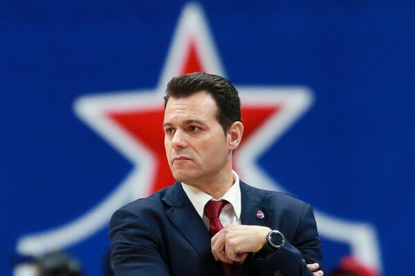 Главный тренер ПБК ЦСКА Димитрис Итудис Главный тренер ПБК ЦСКА Димитрис Итудис