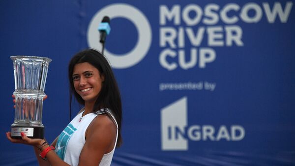 Теннис. WTA MOSCOW RIVER CUP. Финалы Теннис. WTA MOSCOW RIVER CUP. Финалы
