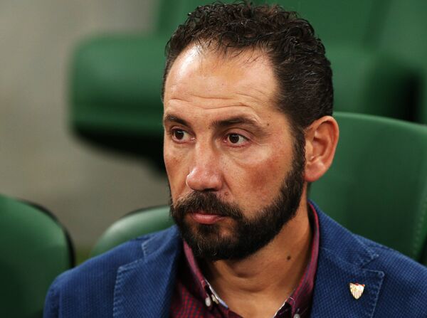 Главный тренер Севильи Пабло Мачин Главный тренер Севильи Пабло Мачин