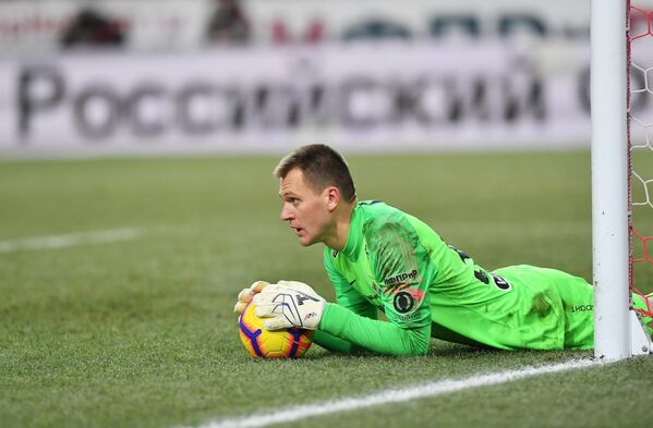 Вратарь Спартака Артём Ребров Вратарь Спартака Артём Ребров
