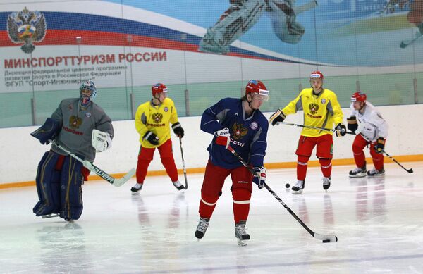 Хоккеисты сборной России Хоккеисты сборной России
