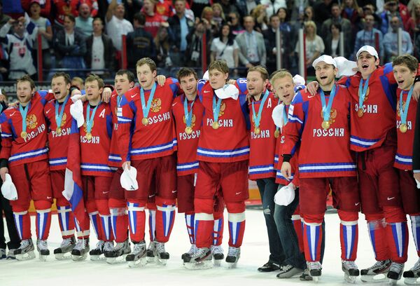 Хоккеисты сборной России Хоккеисты сборной России