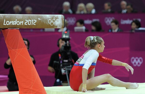 ОИ - 2012. Гимнастика. Женщины. Бревно ОИ - 2012. Гимнастика. Женщины. Бревно