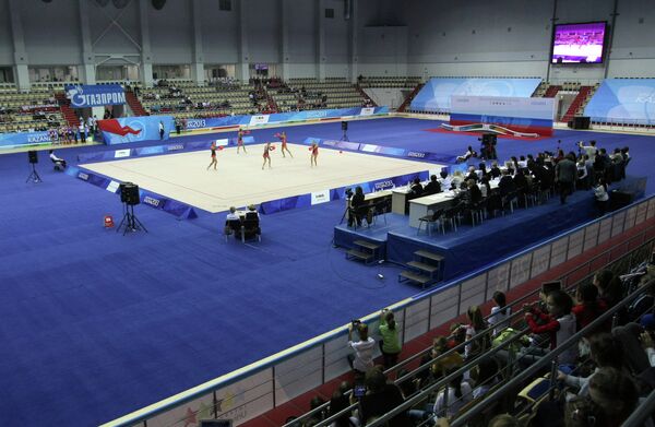 Соревнования на чемпионате России по художественной гимнастике Соревнования на чемпионате России по художественной гимнастике