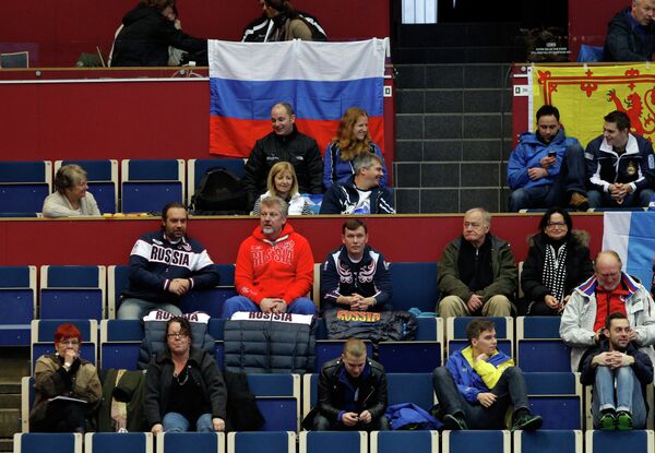 Болельщики сборной России по керлингу Болельщики сборной России по керлингу