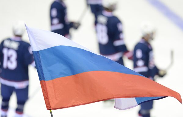 Хоккей. Юниорский ЧМ. Матч Россия - США Хоккей. Юниорский ЧМ. Матч Россия - США
